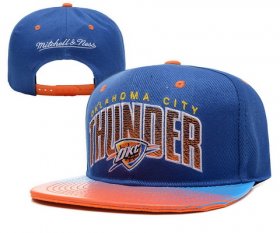 Wholesale Cheap NBA Oklahoma City Thunder Snapback Ajustable Cap Hat XDF 028