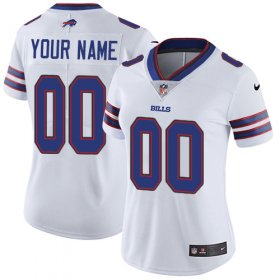 Wholesale Cheap Nike Buffalo Bills Customized White Stitched Vapor Untouchable Limited Women\'s NFL Jersey