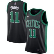 Wholesale Cheap Nike Boston Celtics #11 Kyrie Irving Black NBA Swingman Statement Edition Jersey