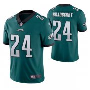 Wholesale Cheap Men's Philadelphia Eagles #24 James Bradberry Green Vapor Untouchable Limited Stitched Jersey