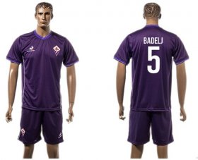 Wholesale Cheap Florence #5 Badelj Home Soccer Club Jersey