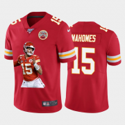 Cheap Kansas City Chiefs #15 Patrick Mahomes Nike Team Hero Vapor Limited NFL 100 Jersey Red