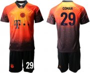 Wholesale Cheap Bayern Munchen #29 Coman FIFA 19AD Memorial Edition Soccer Club Jersey