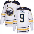 Wholesale Cheap Adidas Sabres #9 Jack Eichel White Road Authentic Stitched NHL Jersey