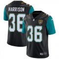 Wholesale Cheap Nike Jaguars #36 Ronnie Harrison Black Team Color Men's Stitched NFL Vapor Untouchable Limited Jersey