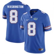 Wholesale Cheap Florida Gators Royal Blue #8 Nick Washington Football Player Performance Jersey