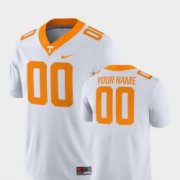 Wholesale Cheap Men's Tennessee Volunteers Custom White College Football 2018 Game Jersey