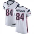 Wholesale Cheap Nike Patriots #84 Cordarrelle Patterson White Men's Stitched NFL Vapor Untouchable Elite Jersey