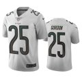 Wholesale Cheap Los Angeles Chargers #25 Melvin Gordon White Vapor Limited City Edition NFL Jersey