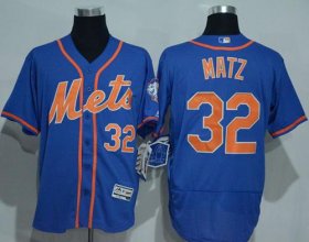 Wholesale Cheap Mets #32 Steven Matz Blue Flexbase Authentic Collection Stitched MLB Jersey