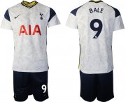 Wholesale Cheap Men 2020-2021 club Tottenham Hotspur home 9 white Soccer Jerseys