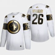 Wholesale Cheap Winnipeg Jets #26 Blake Wheeler Men's Adidas White Golden Edition Limited Stitched NHL Jersey