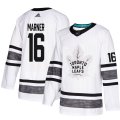 Wholesale Cheap Adidas Maple Leafs #16 Mitchell Marner White 2019 All-Star Game Parley Authentic Stitched NHL Jersey