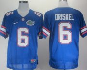 Wholesale Cheap Florida Gators #6 Jeff Driskel Blue Jersey