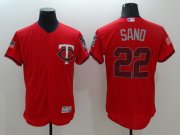 Wholesale Cheap Men Minnesota Twins 22 Sano Red Elite Independent Edition 2021 MLB Jerseys
