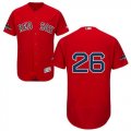 Wholesale Cheap Red Sox #26 Wade Boggs Red Flexbase Authentic Collection 2018 World Series Stitched MLB Jersey