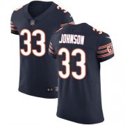 Wholesale Cheap Nike Bears #33 Jaylon Johnson Navy Blue Team Color Men's Stitched NFL Vapor Untouchable Elite Jersey