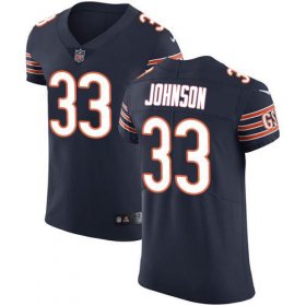 Wholesale Cheap Nike Bears #33 Jaylon Johnson Navy Blue Team Color Men\'s Stitched NFL Vapor Untouchable Elite Jersey