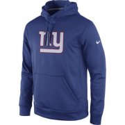 Wholesale Cheap New York Giants Nike Practice Performance Pullover Hoodie Royal