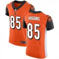 Wholesale Cheap Nike Bengals #85 Tee Higgins Orange Alternate Men's Stitched NFL New Elite Jersey
