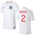 Wholesale Cheap England #2 Trippier Home Thai Version Soccer Country Jersey