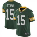 Wholesale Cheap Nike Packers #15 Bart Starr Green Team Color Men's Stitched NFL Vapor Untouchable Limited Jersey