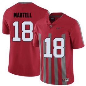 Wholesale Cheap Ohio State Buckeyes 18 Tate Martell Red College Football Elite Jersey