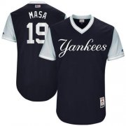 Wholesale Cheap Yankees #19 Masahiro Tanaka Navy "Masa" Players Weekend Authentic Stitched MLB Jersey