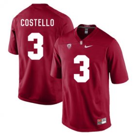Wholesale Cheap Stanford Cardinal 3 K.J. Costello Cardinal College Football Jersey