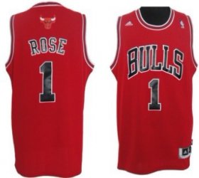 Wholesale Cheap Chicago Bulls #1 Derrick Rose Revolution 30 Swingman Red Jersey