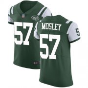Wholesale Cheap Nike Jets #57 C.J. Mosley Green Team Color Men's Stitched NFL Vapor Untouchable Elite Jersey