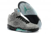 Wholesale Cheap Air Jordan 5 3Lab5 Shoes white/black Cement-blue
