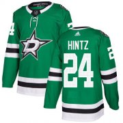 Cheap Adidas Stars #24 Roope Hintz Green Home Authentic Youth Stitched NHL Jersey