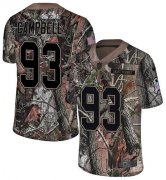 Wholesale Cheap Nike Ravens #93 Calais Campbell Camo Youth Stitched NFL Limited Rush Realtree Jersey
