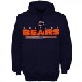 Wholesale Cheap Chicago Bears Critical Victory VI Hoodie Navy Blue