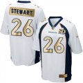 Wholesale Cheap Nike Broncos #26 Darian Stewart White Men's Stitched NFL Game Super Bowl 50 Collection Jersey