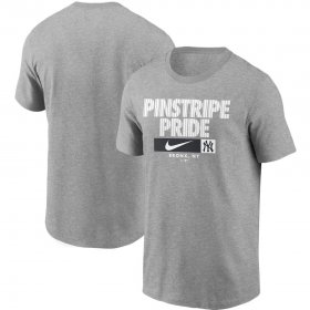 Wholesale Cheap New York Yankees Nike Local Nickname T-Shirt Gray