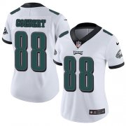 Wholesale Cheap Nike Eagles #88 Dallas Goedert White Women's Stitched NFL Vapor Untouchable Limited Jersey