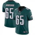 Wholesale Cheap Nike Eagles #65 Lane Johnson Midnight Green Team Color Men's Stitched NFL Vapor Untouchable Limited Jersey