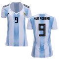 Wholesale Cheap Women's Argentina #9 Kun Aguero Home Soccer Country Jersey