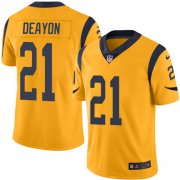 Wholesale Cheap Nike Rams #21 Donte Deayon Gold Men's Stitched NFL Limited Rush Jersey