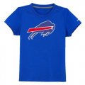 Wholesale Cheap Buffalo Bills Sideline Legend Authentic Logo Youth T-Shirt Blue