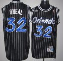 Wholesale Cheap Orlando Magic #32 Shaquille O'neal Black Swingman Throwback Jersey