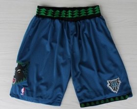 Wholesale Cheap Minnesota Timberwolves Blue Swingman Short