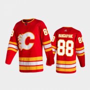 Wholesale Cheap Men's Calgary Flames #88 Andrew Mangiapane Home Red 2020-21 Authentic Jersey