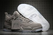 Wholesale Cheap KAWS x Air Jordan 4 Shoes Gray