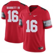 Wholesale Cheap Ohio State Buckeyes 16 J.T. Barrett IV Red 2018 Spring Game College Football Limited Jersey