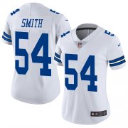 Wholesale Cheap Nike Cowboys #54 Jaylon Smith White Women's Stitched NFL Vapor Untouchable Limited Jersey