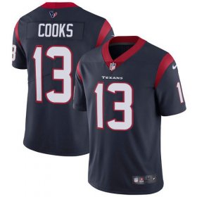 Wholesale Cheap Nike Texans #13 Brandin Cooks Navy Blue Team Color Youth Stitched NFL Vapor Untouchable Limited Jersey
