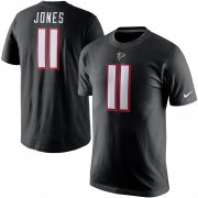 Wholesale Cheap Atlanta Falcons #11 Julio Jones Nike Player Pride Name & Number T-Shirt Black